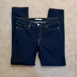 Levi’s 312 Shaping Slim jeans Mid Rise Tummy Slimming size 14 EUC. W 32 L 32